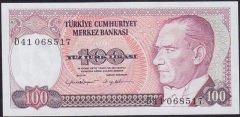 7.Emisyon 2.Tertip 100 Lira D41 068517 Çilaltı Çil