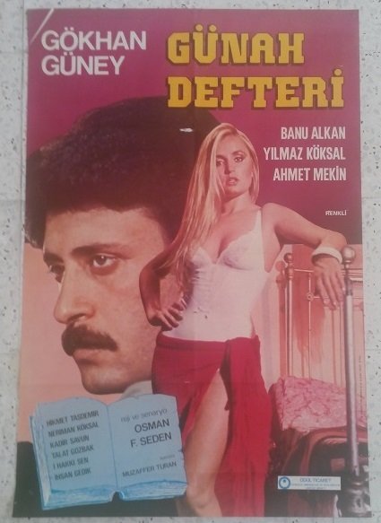 GÖKHAN GÜNEY - BANU ALKAN - GÜNAH DEFTERİ - FİLM AFİŞİ