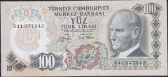 6.Emisyon 2.Tertip 100 Lira G41 377342 Çok Temiz +