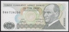 7.EMİSYON 1.TERTİP 10 LİRA B48 728250 ÇİLALTI