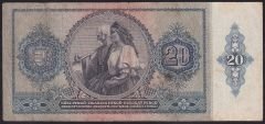 Macaristan 20 Pengo 1941 Çok Temiz Pick 109