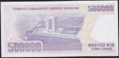 7.Emisyon 4.Tertip 500000 Lira L83 063111 Çilaltı Çil