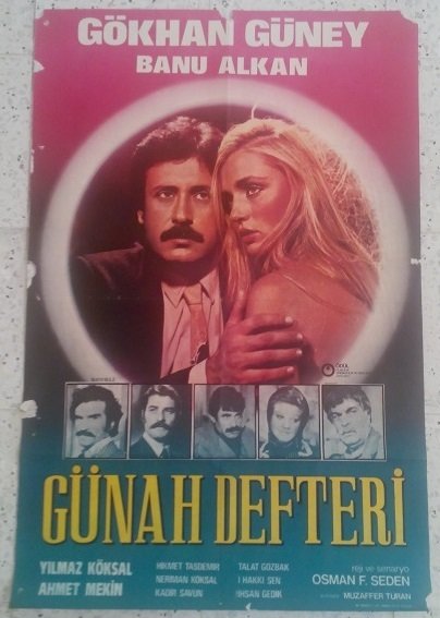 GÖKHAN GÜNEY - BANU ALKAN - GÜNAH DEFTERİ - FİLM AFİŞİ