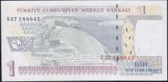 8.Emisyon 1 YTL A37 188845 Çilaltı Çil