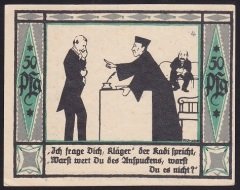 ALMANYA 50 PFENNİG NOTGELD 1921 ÇİL
