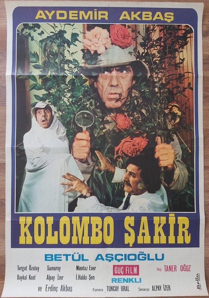 Aydemir Akbaş - Betül Aşçıoğlu - Kolombo Şakir - Film Afişi