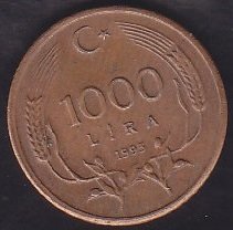 1995 YILI 1000 LİRA