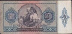 Macaristan 20 Pengo 1941 Çok Temiz Pick 109