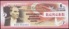 2009 19 Kasım Yarım Bilet - Z Serisi