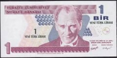 8.Emisyon 1 YTL A34 033952 Çil