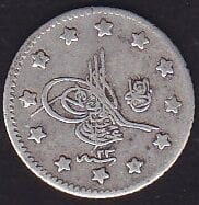 1293 / 23 Abdulhamid 1 Kuruş Gümüş