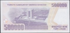 7.Emisyon 4.Tertip 500000 Lira J46 361751 Çilaltı Çil