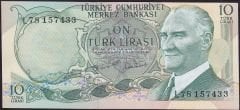 6.Emisyon 2.Tertip 10 Lira L78 157433 Çilaltı Çil