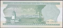 6.Emisyon 2.Tertip 10 Lira L78 157433 Çilaltı Çil