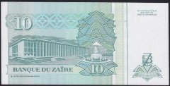 ZAİRE 10 NOUVEAUX ZAİRES 1993 ÇİL