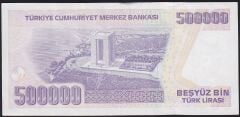 7.Emisyon 4.Tertip 500000 Lira L85 568075 Çok Temiz+