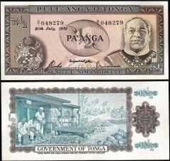 Tonga 1/2 Paanga 1983 Çilaltı Çil Pick 18c