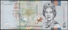 Bahama 1/2 Dolar 2019 Çil Kraliçe