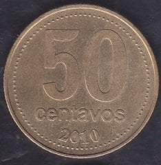 Arjantin 50 Centavos 2010
