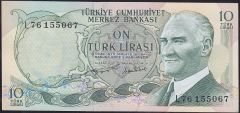 6.Emisyon 2.Tertip 10 Lira L76 155067 Çilaltı Çil