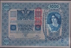 Avusturya Macaristan 1000 Kronen 1902 Çilaltı