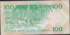 Vanuatu 100 Vatu 1982 Çil Pick 1a AA