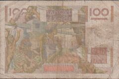 Fransa 100 Frank 1952 Temiz