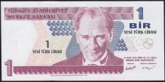 8.Emisyon 1 YTL A28 932766 Çil