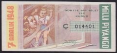 1948 7 ARALIK ÇEYREK BİLET