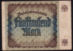 Almanya 5000 Mark 1922 Çok Temiz