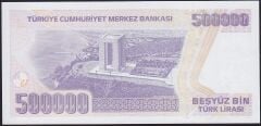7.Emisyon 4.Tertip 500000 Lira J19 963716 Çil