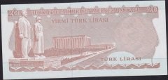 6.EMİSYON 3.TERTİP 20 LİRA F59 524738 ÇİLALTI