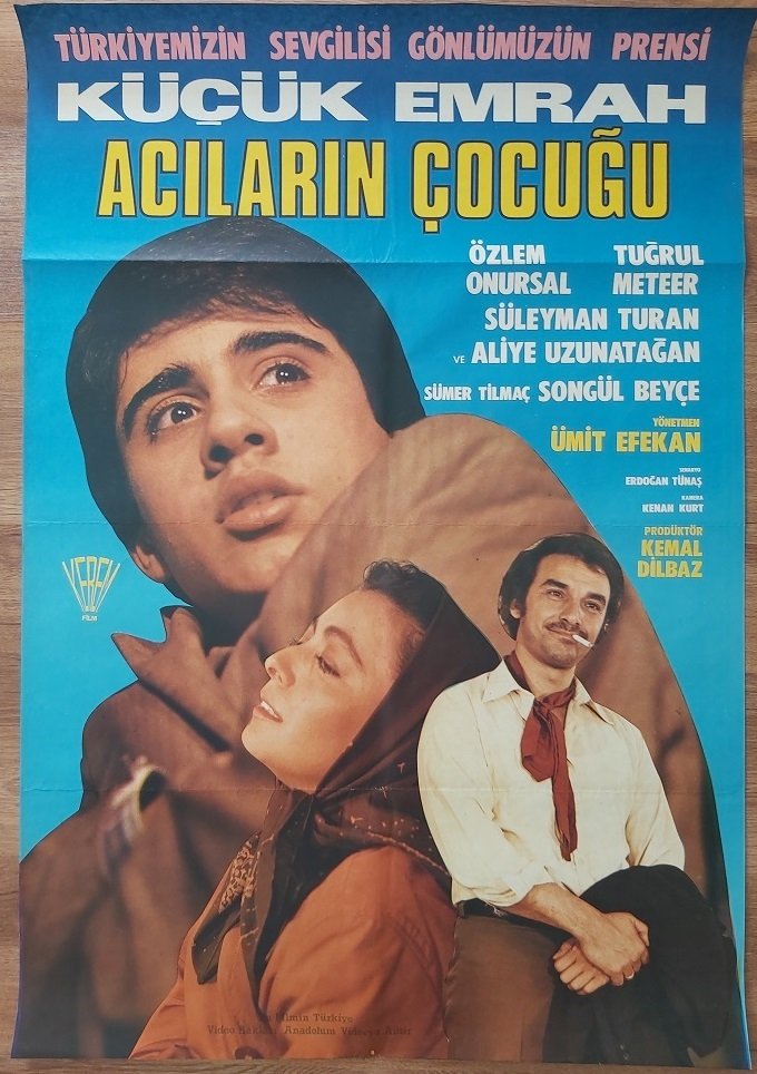 Küçük Emrah - Özlem Onursal - Acıların Çocuğu - Film Afişi