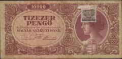 Macaristan 10000 Pengo 1945 Çok Temiz+