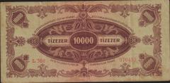 Macaristan 10000 Pengo 1945 Çok Temiz+