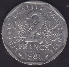 Fransa 2 Frank 1981