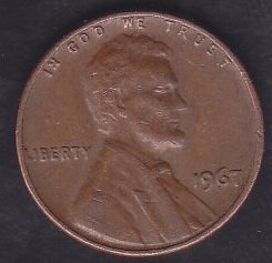 Amerika 1 Cent 1967