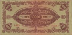 Macaristan 10000 Pengo 1945 Çok Temiz+