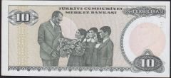 7.Emisyon 2.Tertip 10 Lira E46 701582 Çilaltı