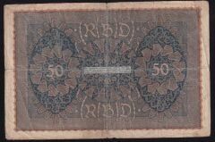 Almanya 50 Mark 1919 Çok Temiz
