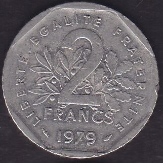 Fransa 2 Frank 1979