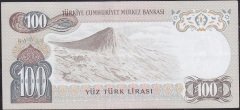 6.Emisyon 1.Tertip 100 Lira F02 328385 Çok Çok Temiz +