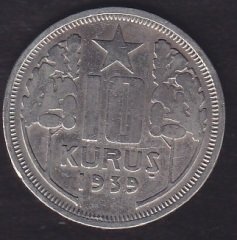 1939 YILI 10 KURUŞ