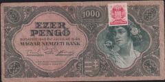 Macaristan 1000 Pengo 1945 Temiz