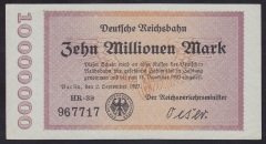 ALMANYA 10 MİLYON MARK 1923 ÇİL