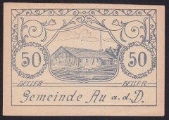 AVUSTURYA 50 HELLER NOTGELD 1920 ÇİL