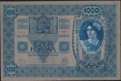 Avusturya Macaristan 1000 Korona 1902 (Ezer) Çok Çok Temiz+