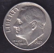 Amerika 1 Dime 1983 P