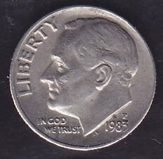 Amerika 1 Dime 1983 P