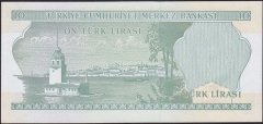 6.EMİSYON 2.TERTİP 10 LİRA K48 287474 ÇİLALTI ÇİL